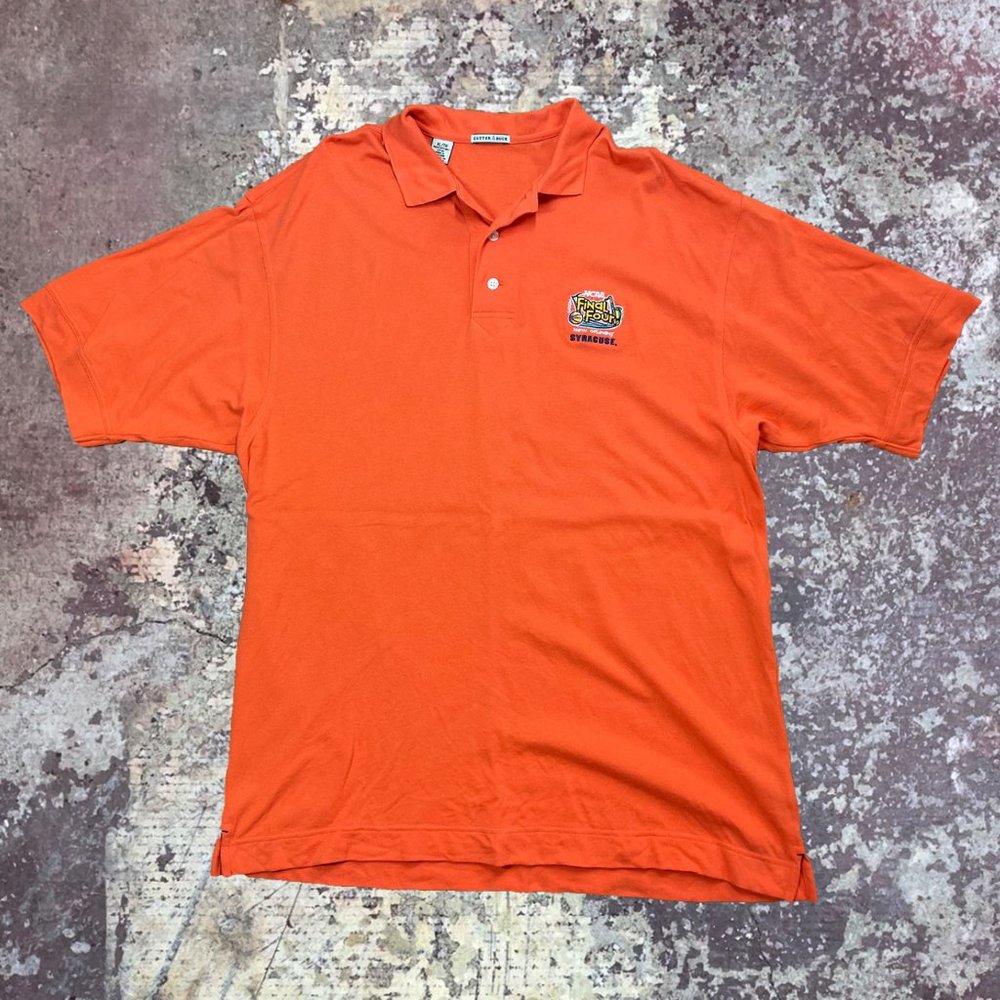 2003 NCAA March Madness Tournament Final Four 4 Syracuse University Vintage Polo